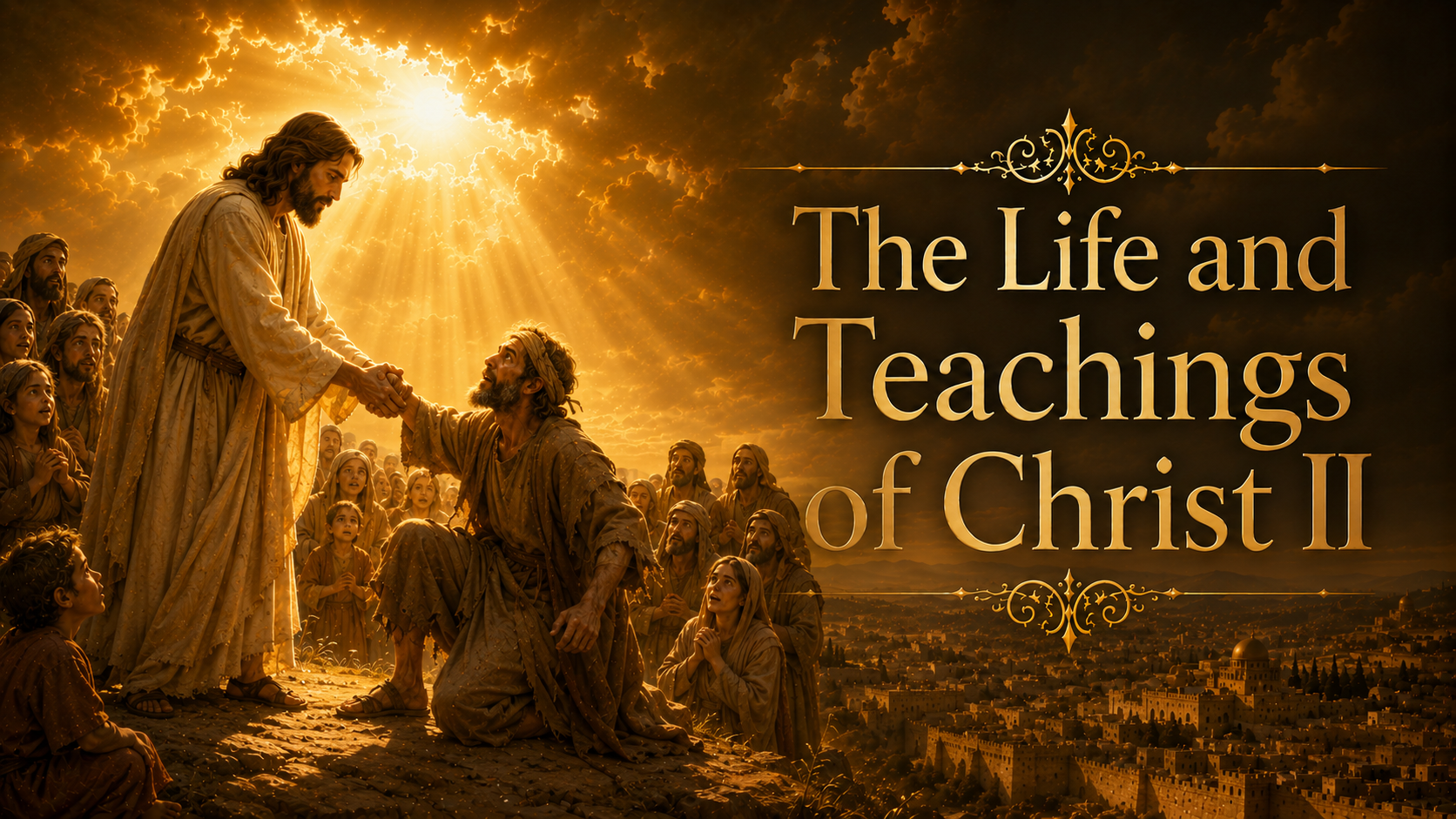 CHM-203 Life and Teachings of Christ II course cover