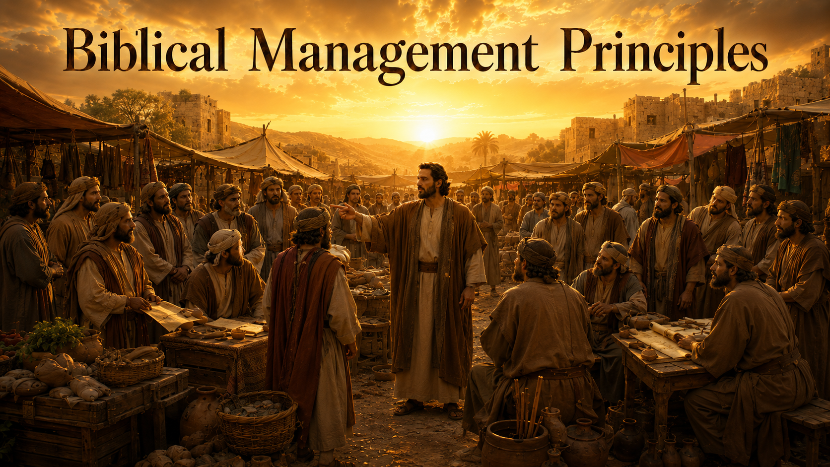 CHM-207 Biblical Management Principles course cover