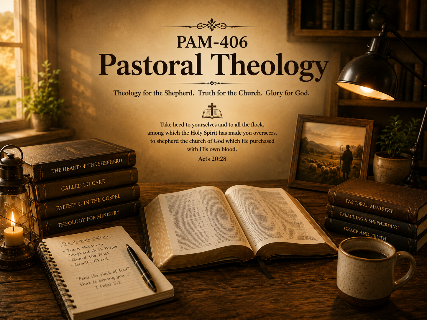 PAM-406 Pastoral Theology course cover