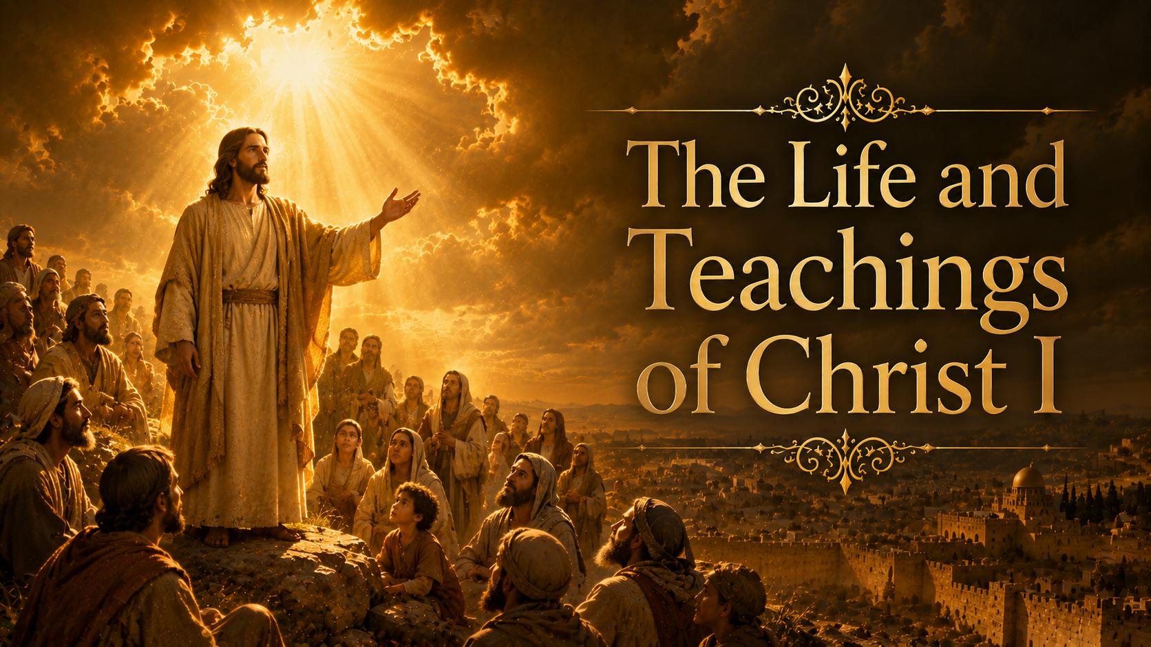 CHM-202 Life and Teachings of Christ I course cover