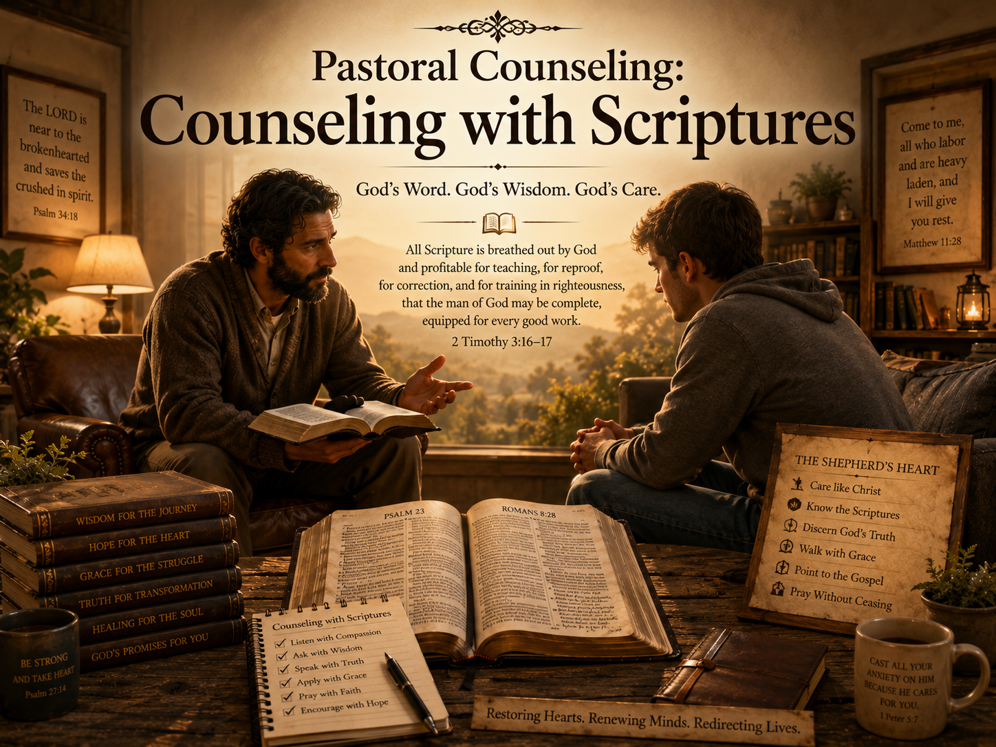 PAM-405 Pastoral Counseling: Counseling with Scriptures course cover