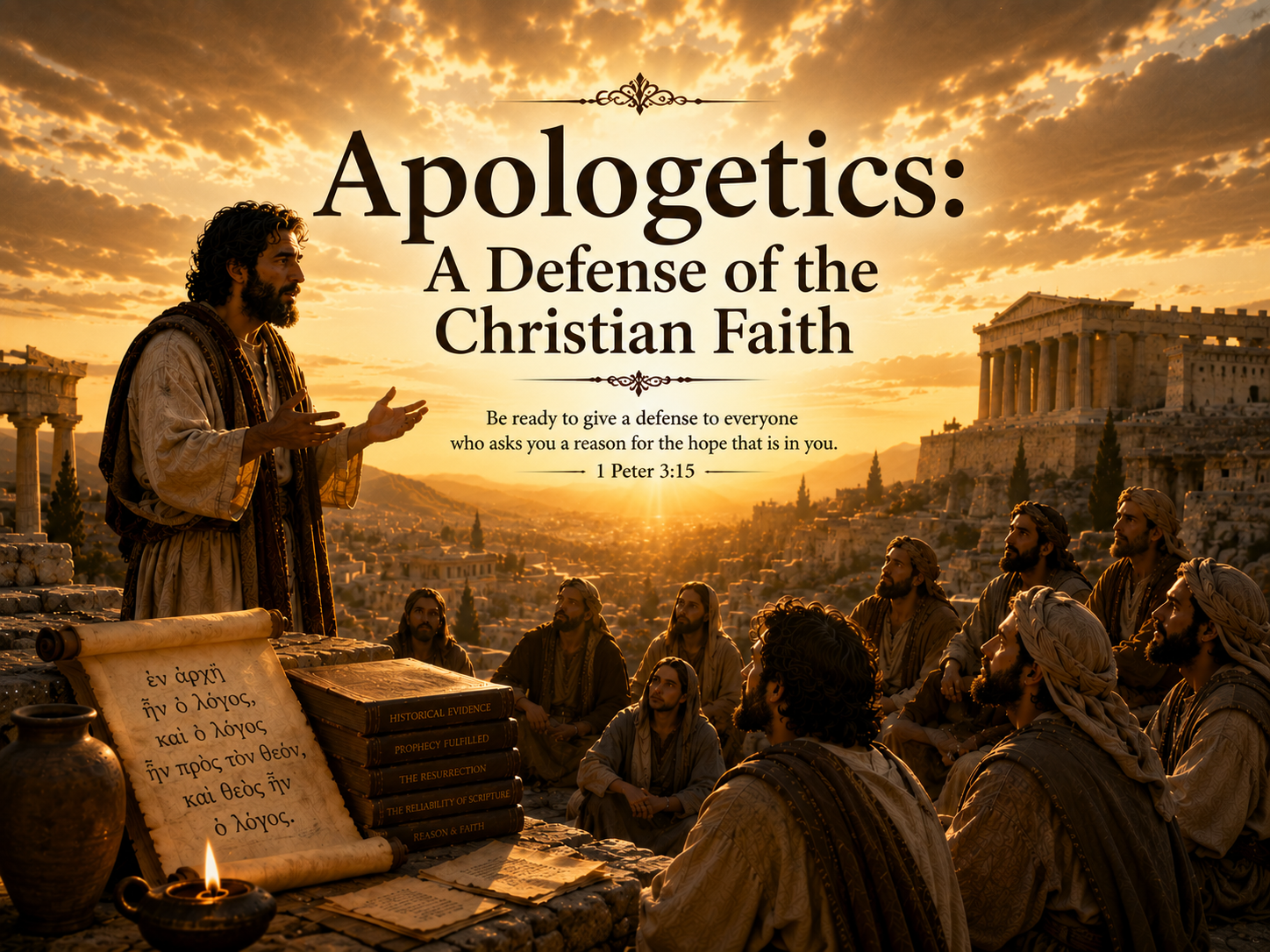 CHM-401 Apologetics: A Defense of the Christian Faith course cover