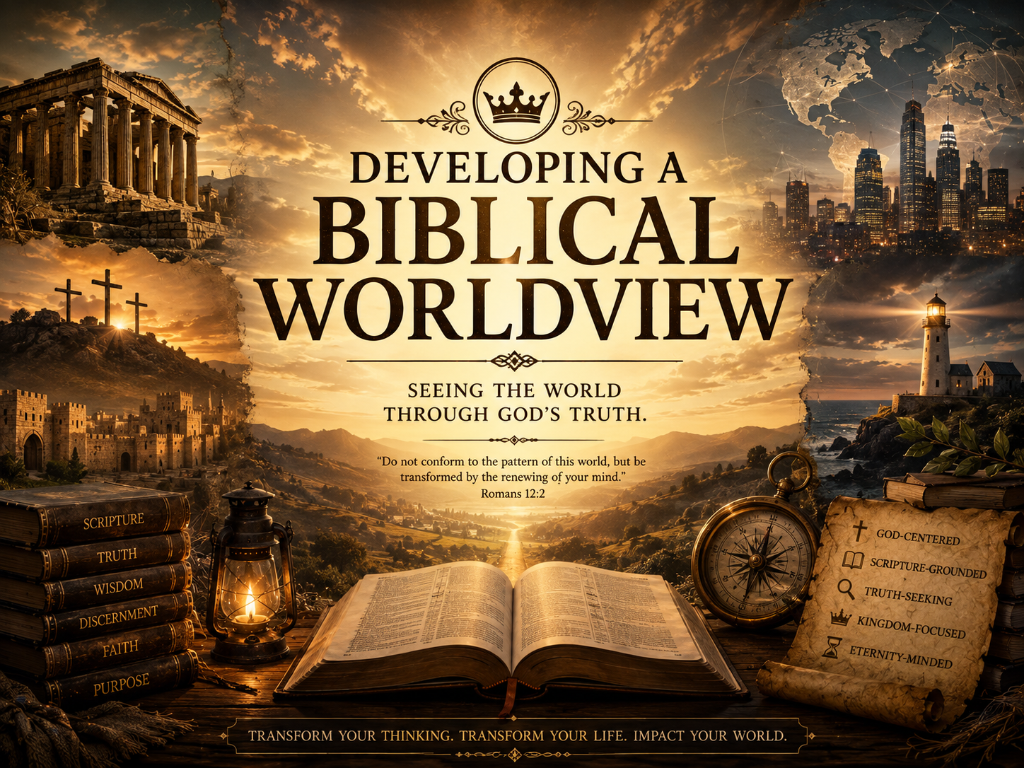 CHM-112 Developing a Biblical World View course cover