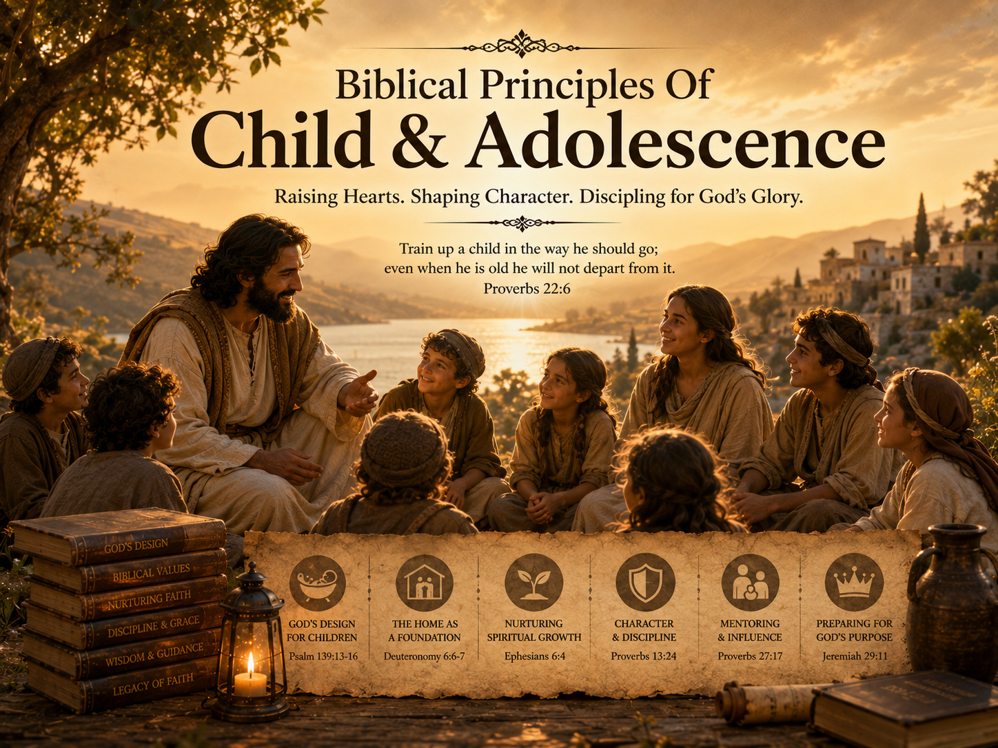 BIC-403 Biblical Principles of Child and Adolescent Counseling course cover